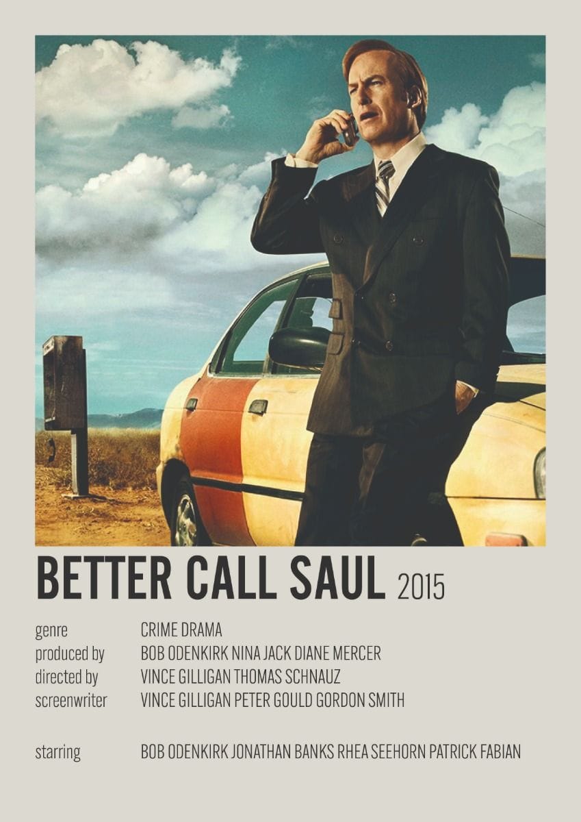 better call saul minimalist poster