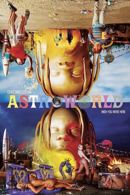 Travis Scott - Astroworld [Poster] - 24 x 36