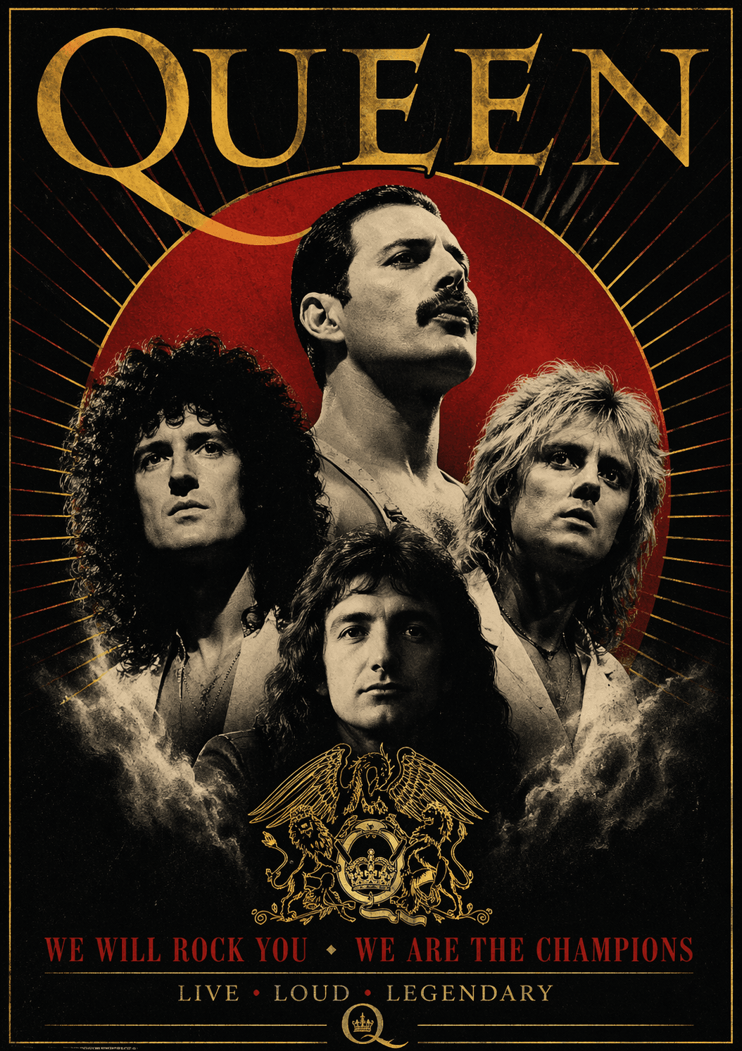 Queen poster