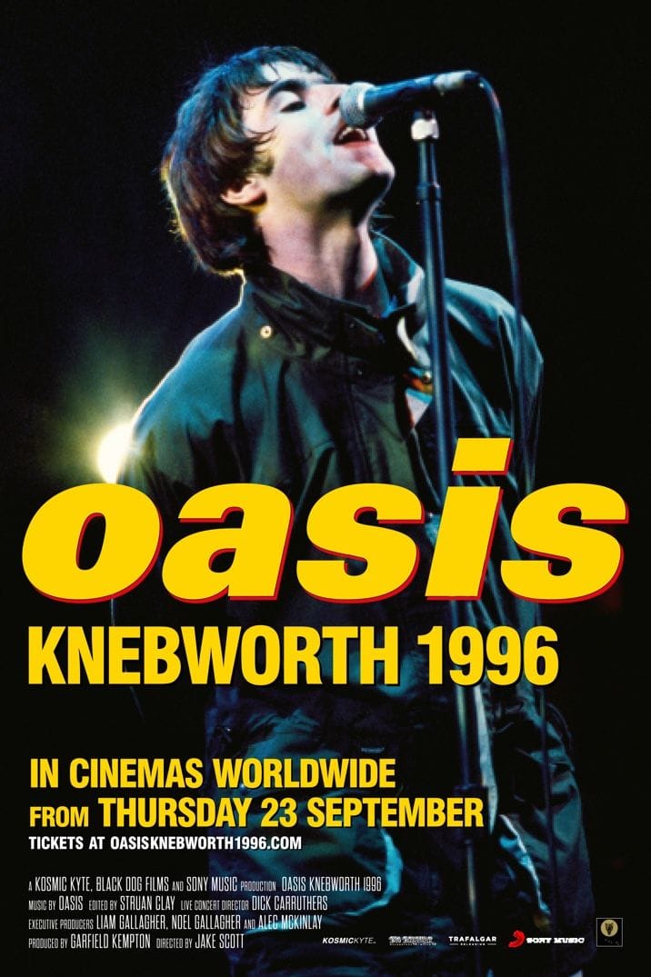 Oasis Knebworth 1996: In cinemas worldwide from September 23.