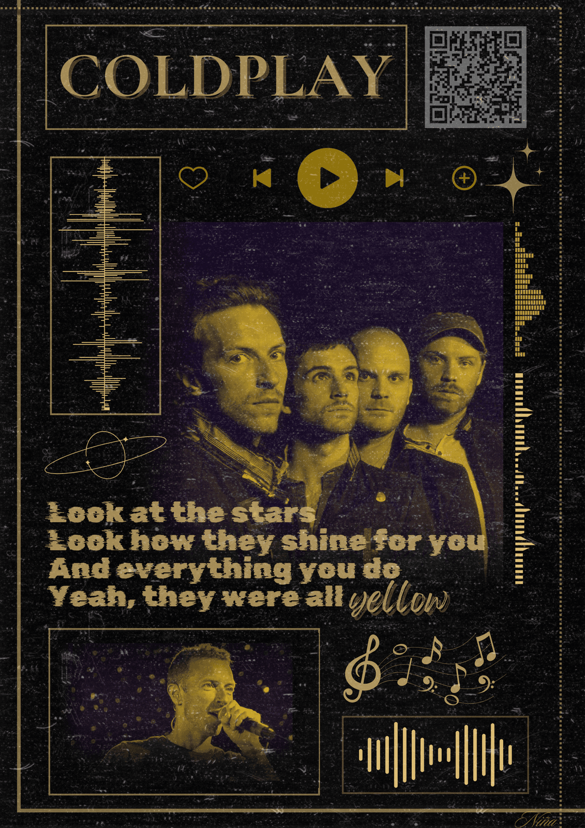 Yellow by Coldplay