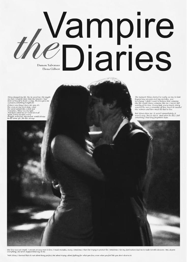 The Vampire Diaries poster
