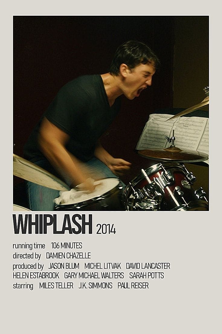 Whiplash Movie Poster