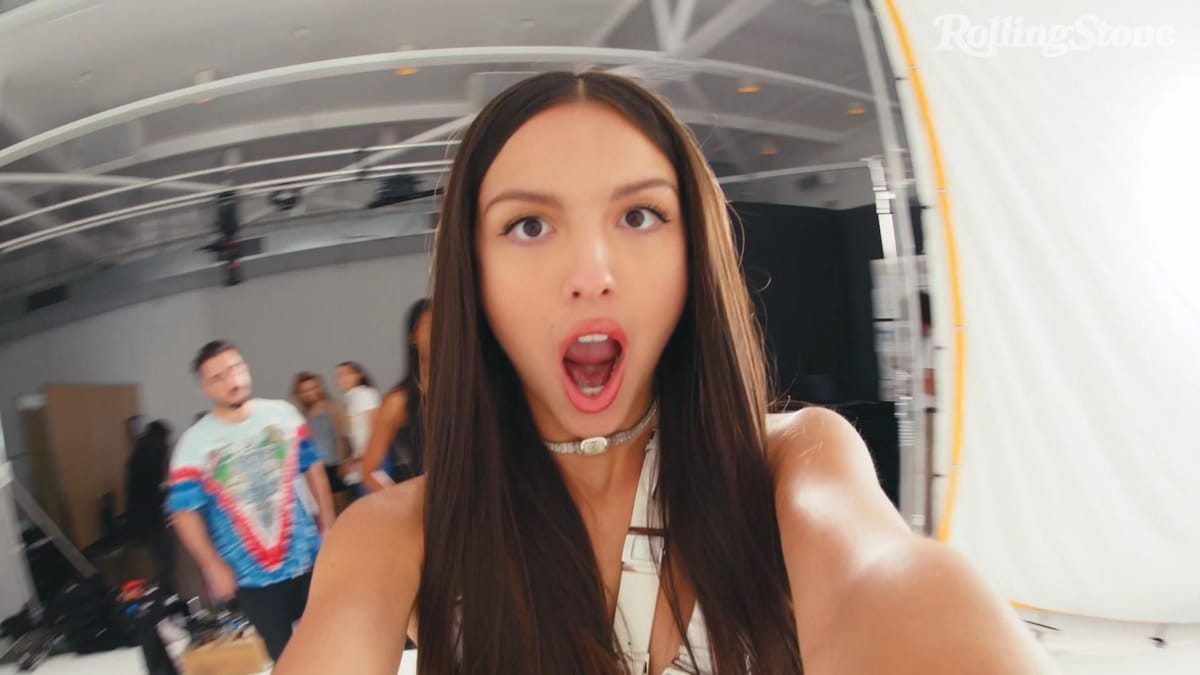 Behind-the-scenes of Olivia Rodrigo's Rolling Stone photo shoot