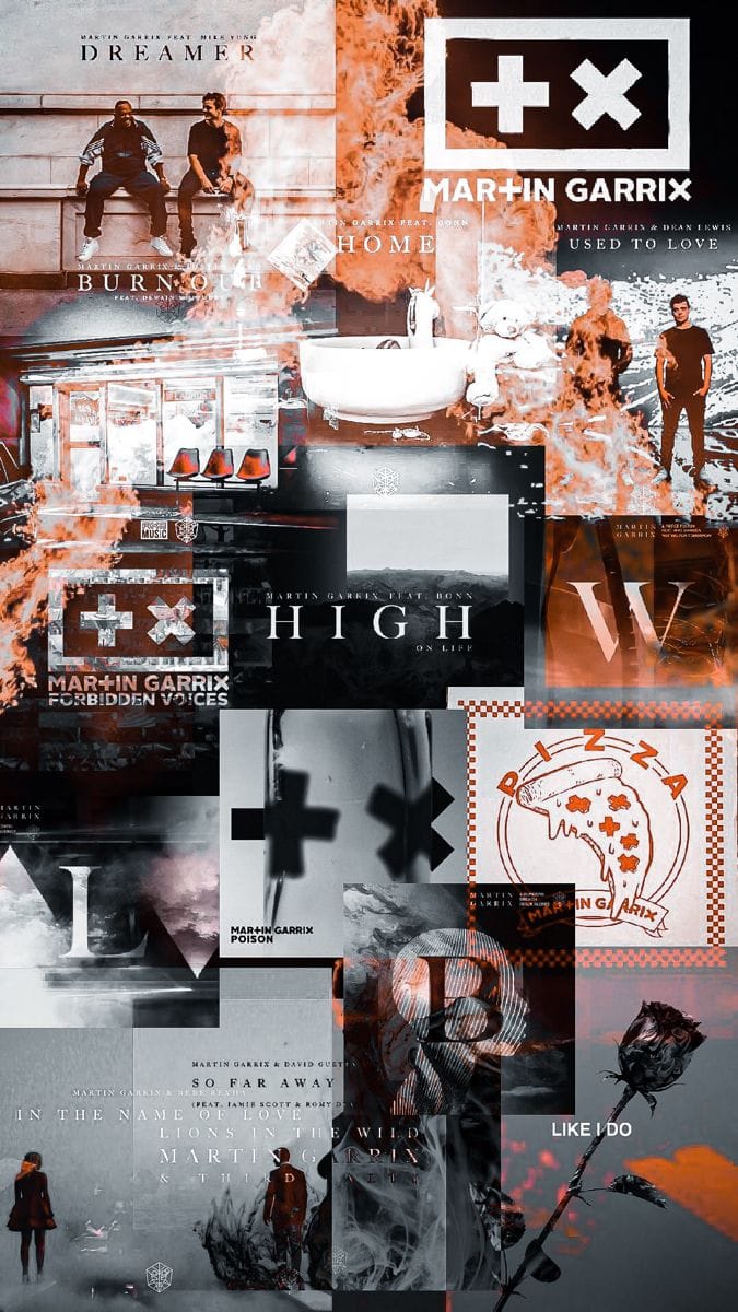 Martin garrix aesthetic album cover