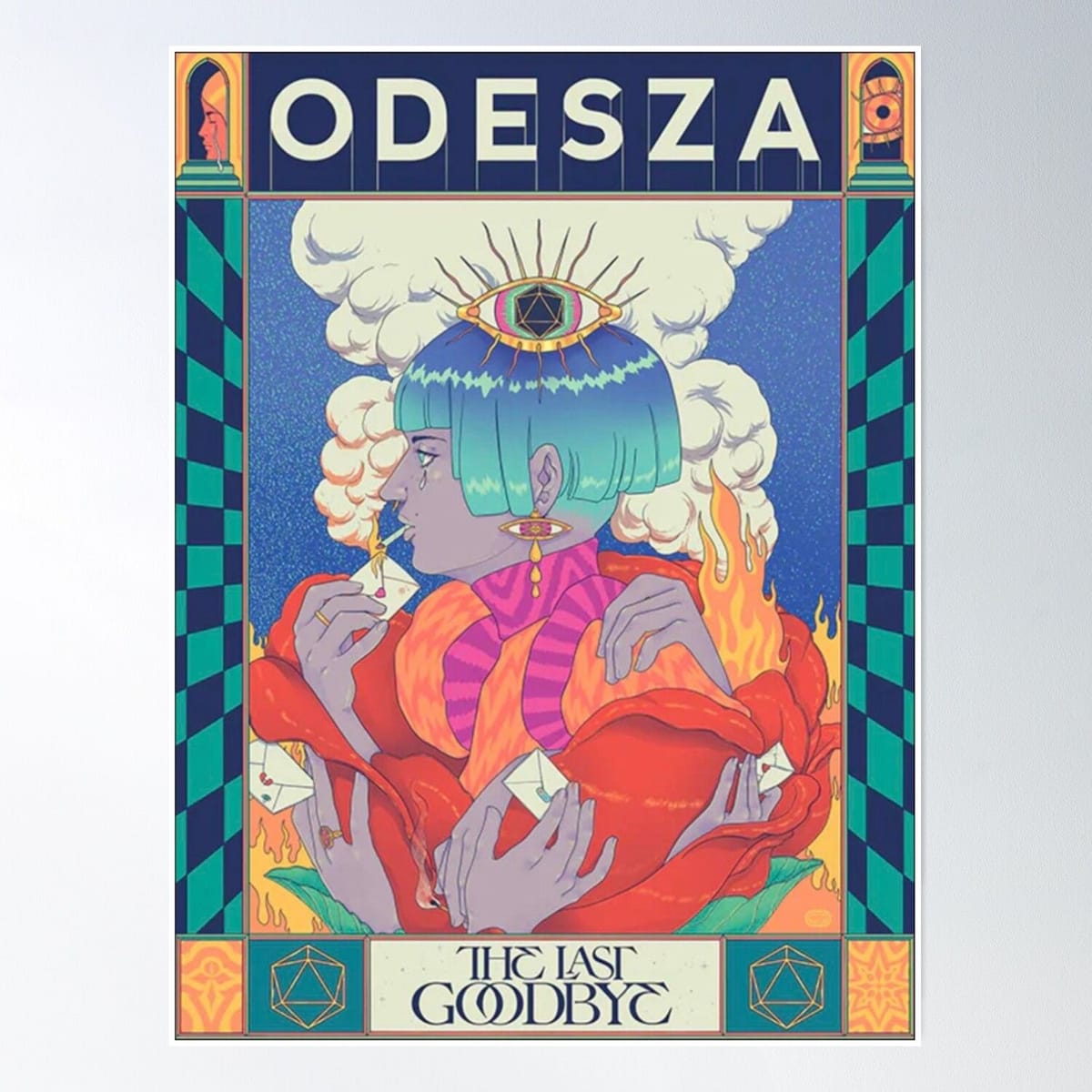 Odesza Band Poster