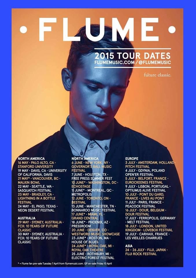 Flume poster