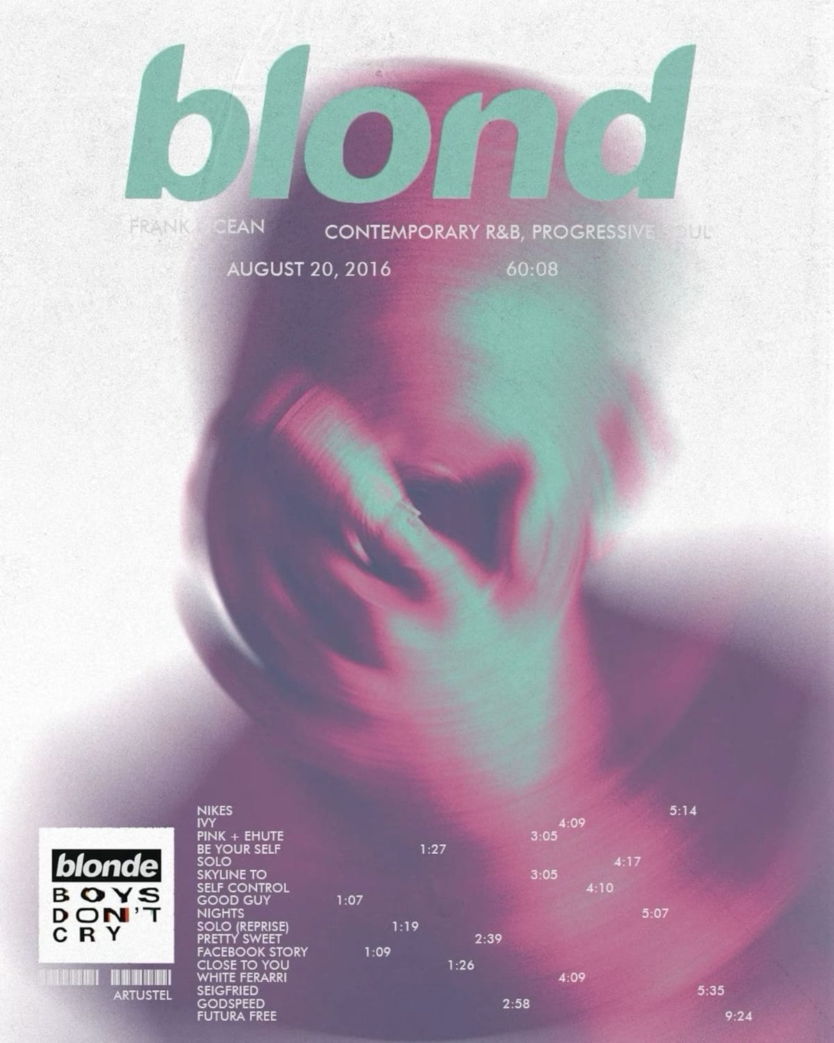 Blonde poster