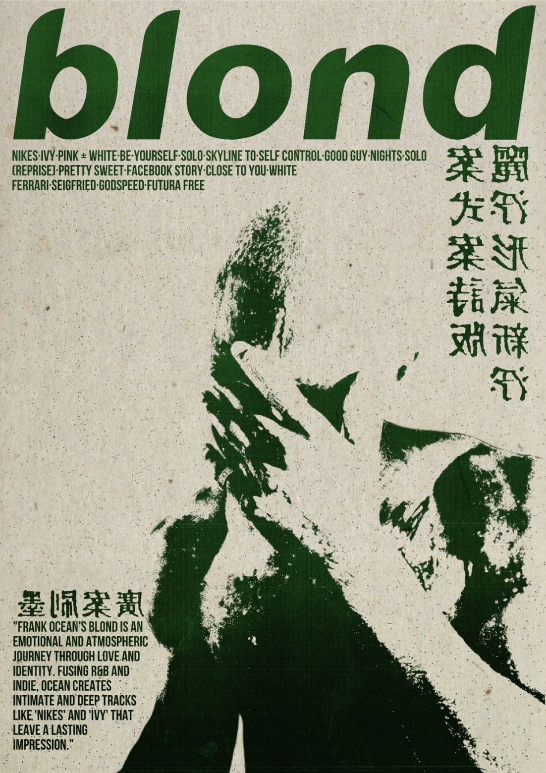 Blonde poster