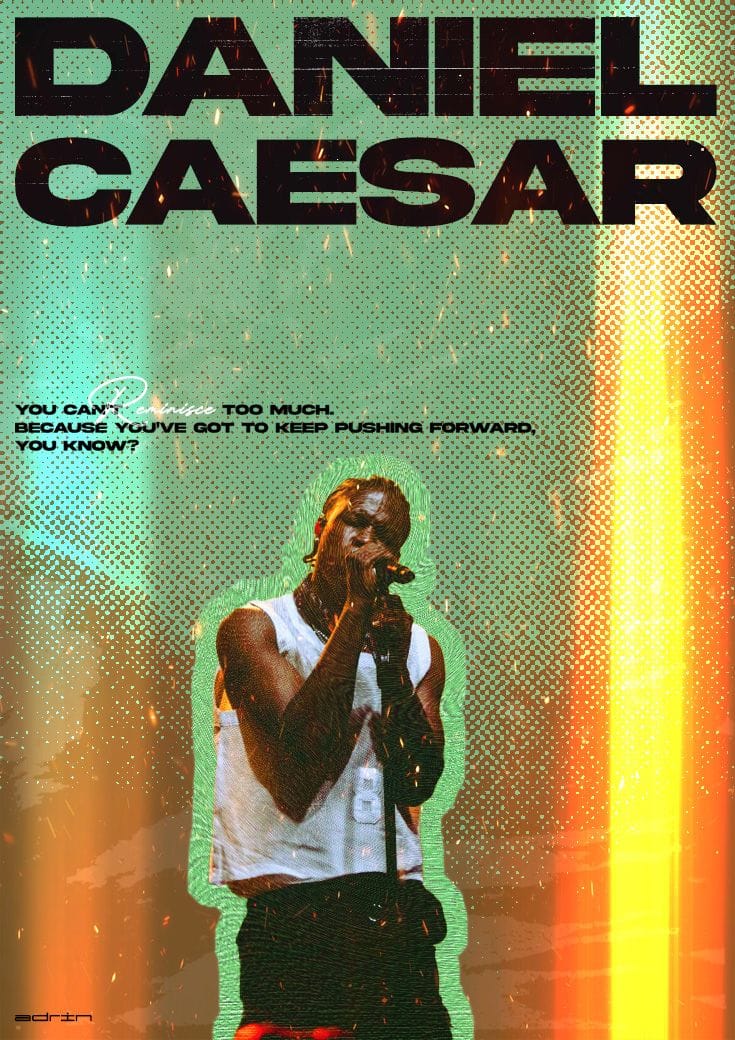 Daniel Caesar poster