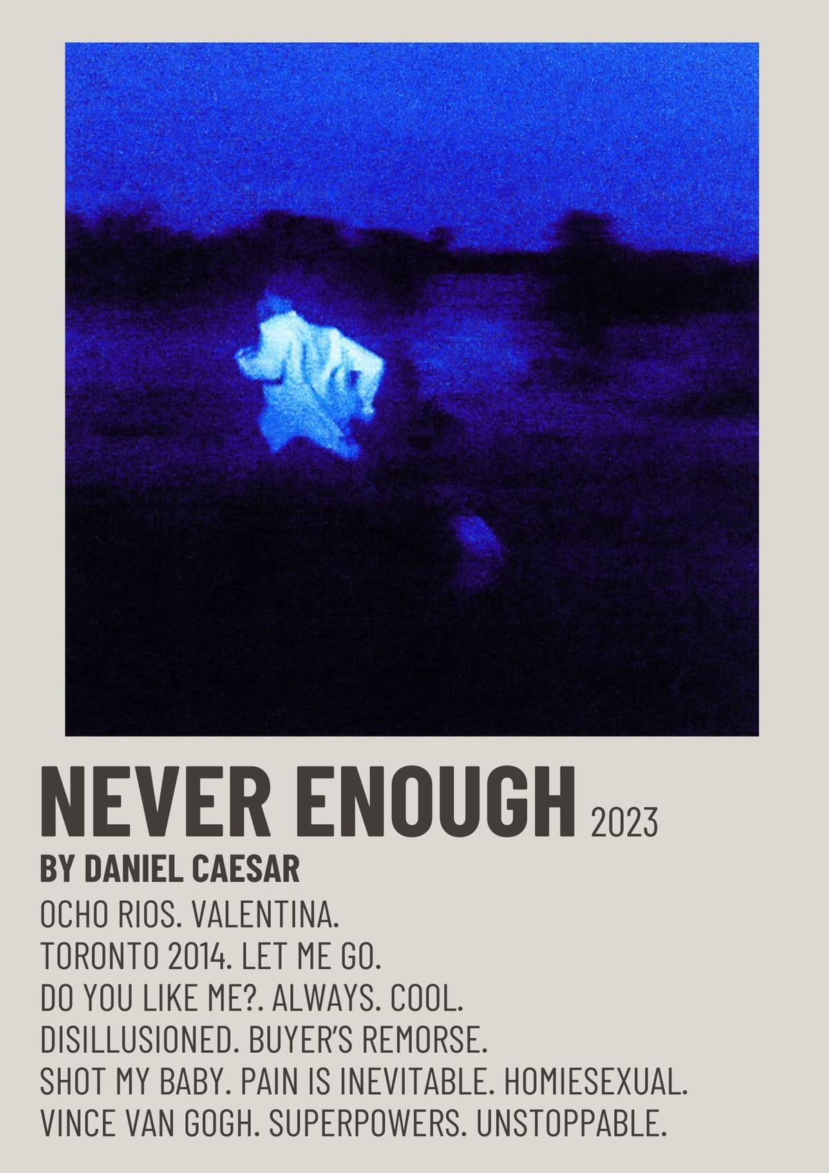 MINIMALIST POLAROID POSTER