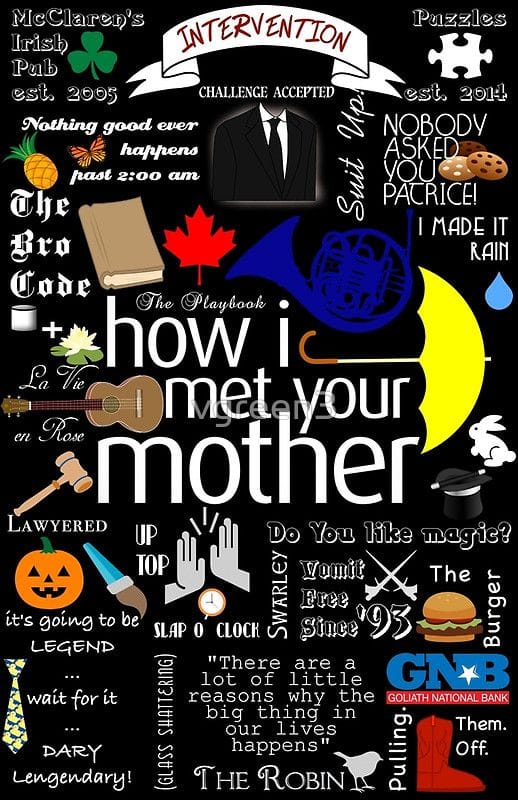 How I Met Your Mother poster