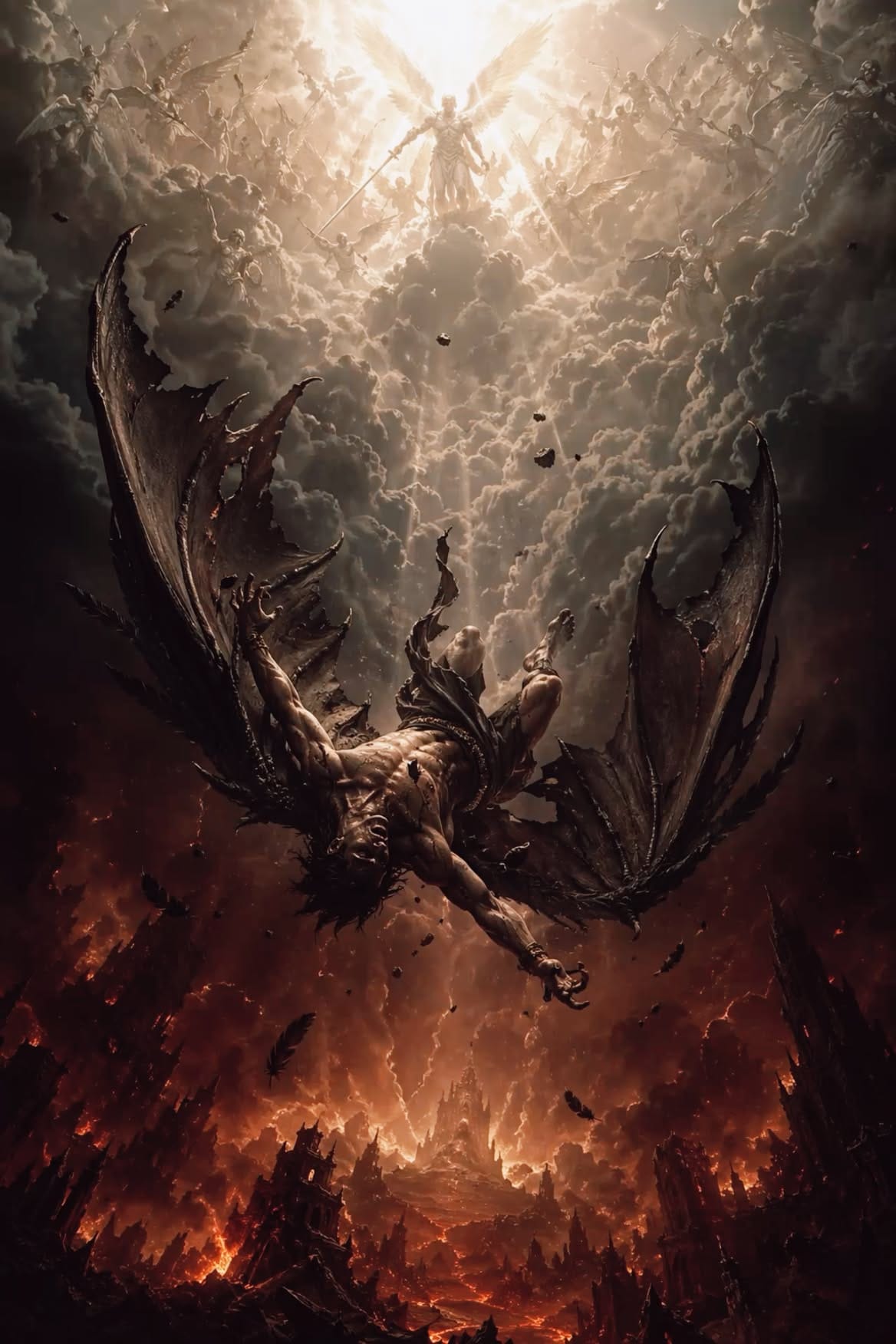 The fall of Lucifer