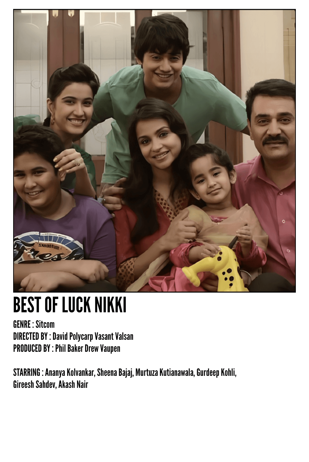 Best of luck nikki