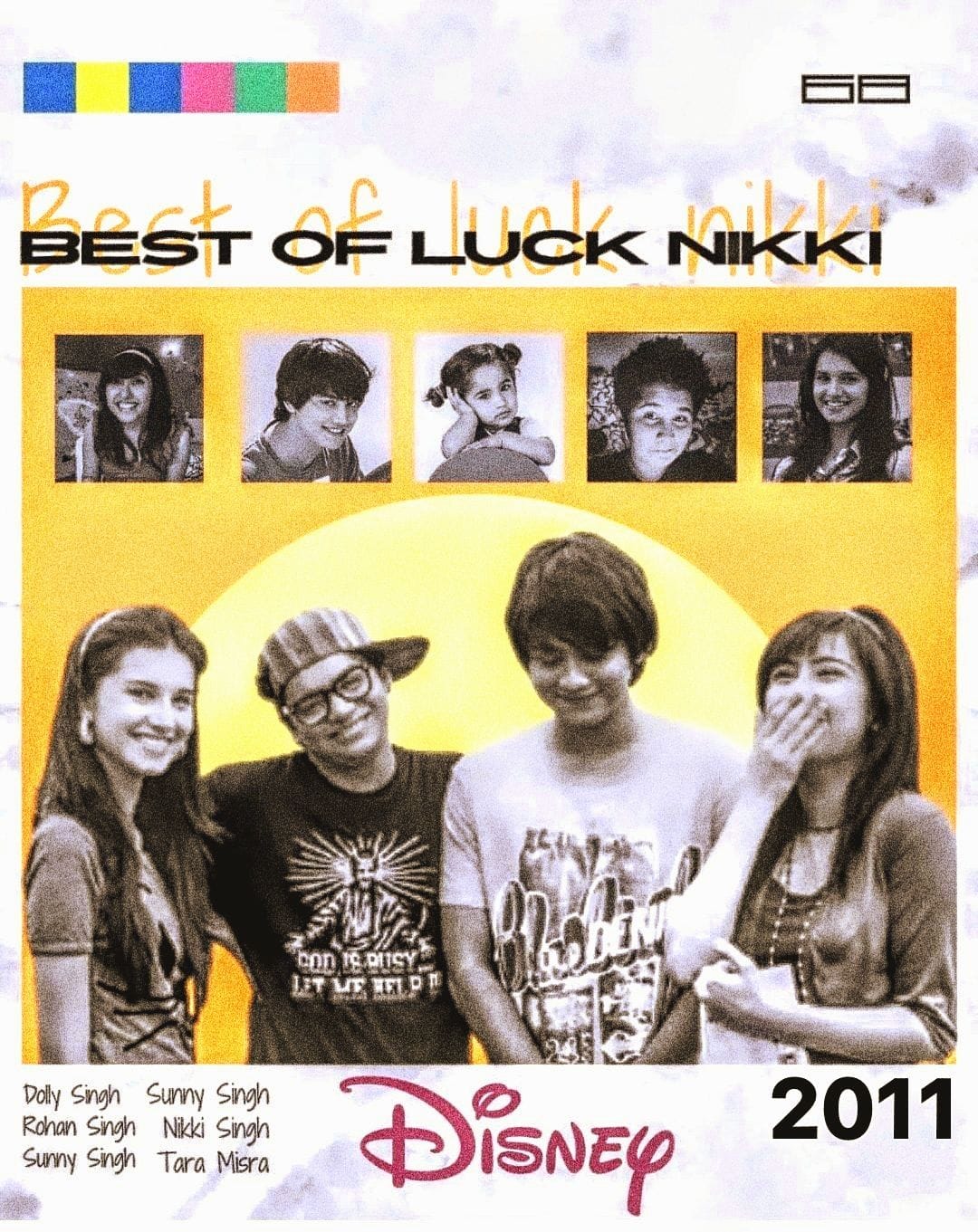 BEST OF LUCK NIKKI POSTER -INDIAN CHILDHOOD #nostalgia #childhood