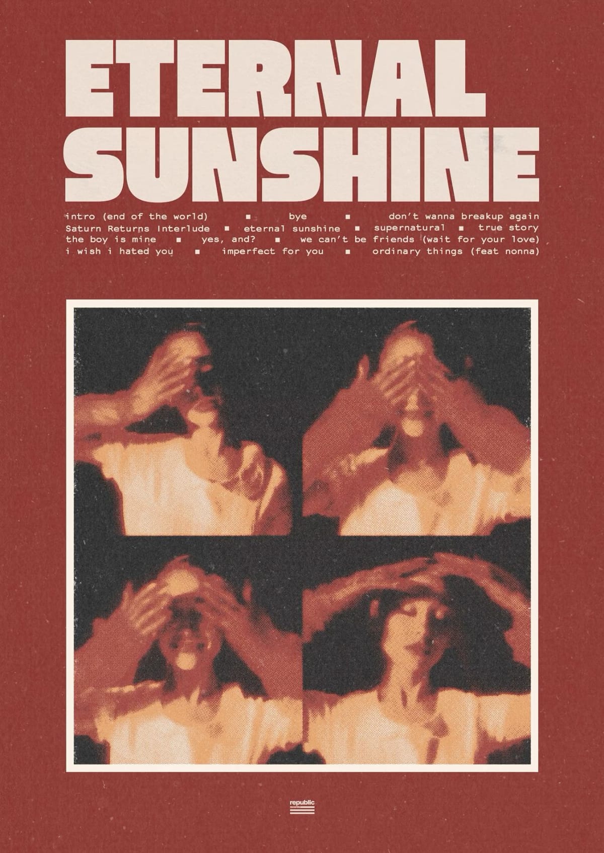 Eternal Sunshine By Ariana Grande An Album Poster