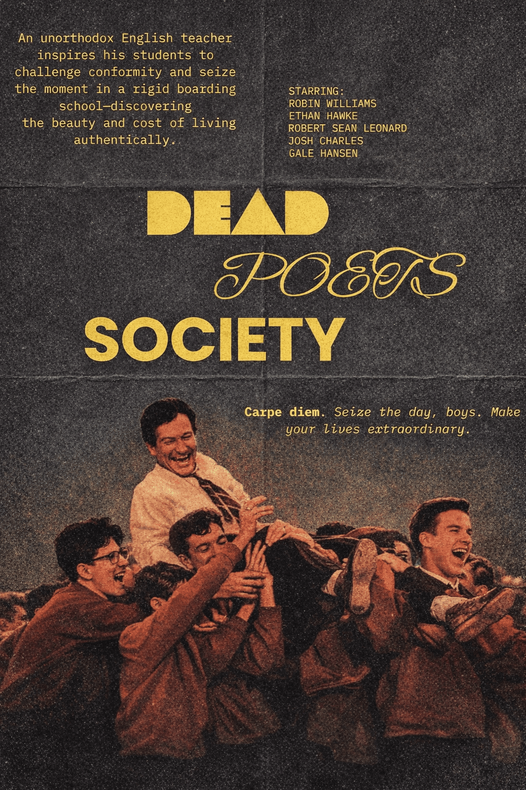 Dead Poet Society fan-made poster