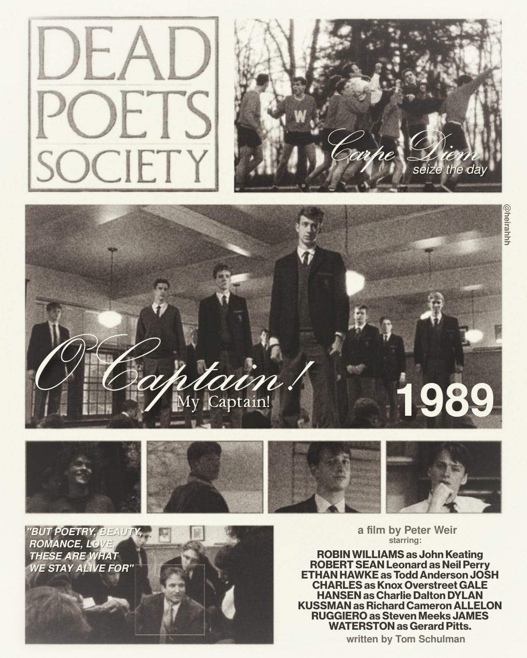 dead poets society || my pin! @eiirrahh