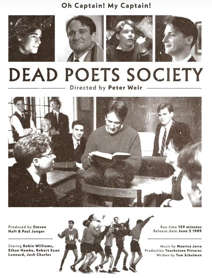 Dead Poets Society poster