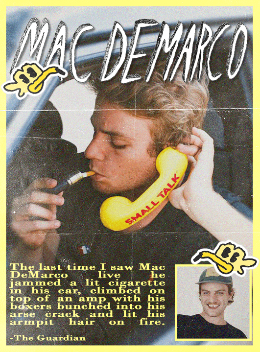 mac demarco poster