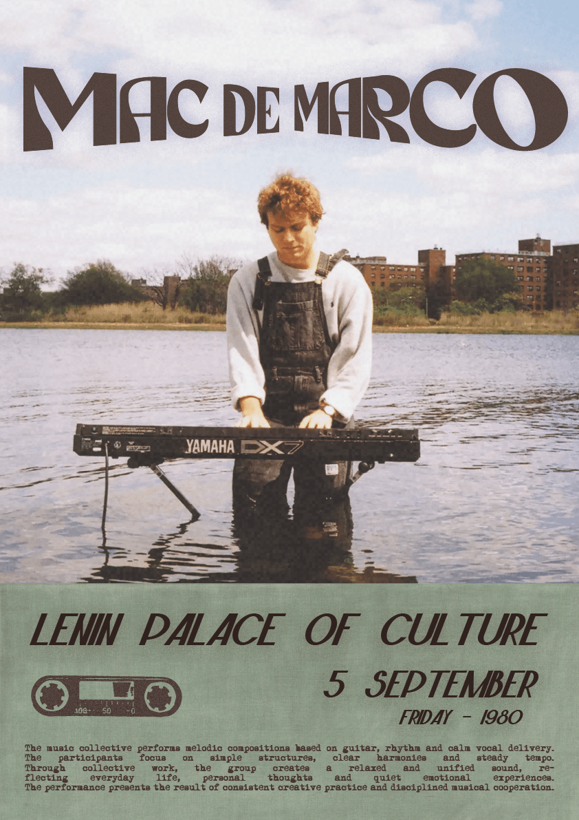 Mac Demarco - USSR poster