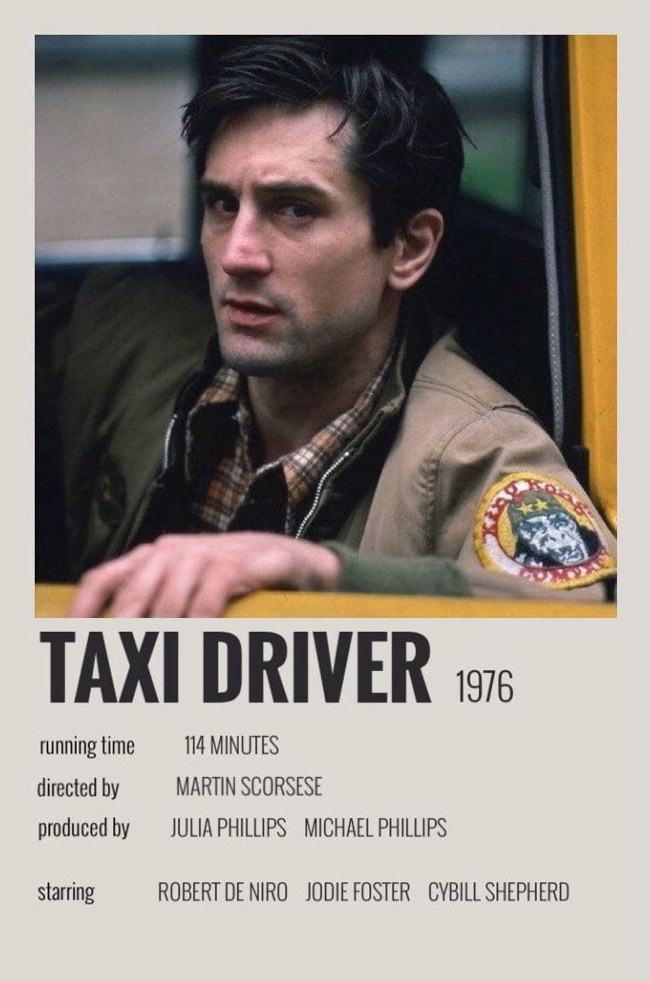 Taxi Driver Poster