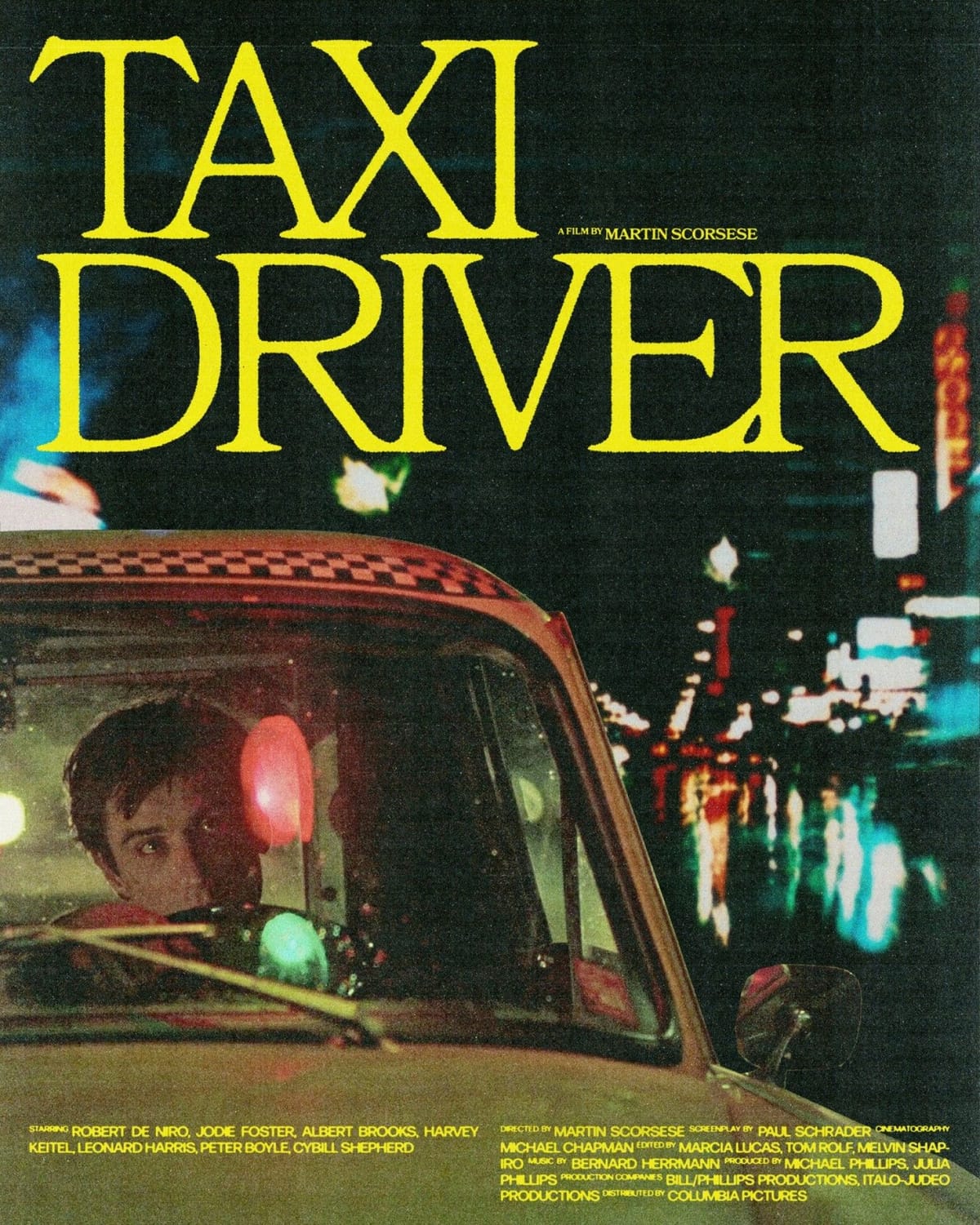 Taxi Driver poster
