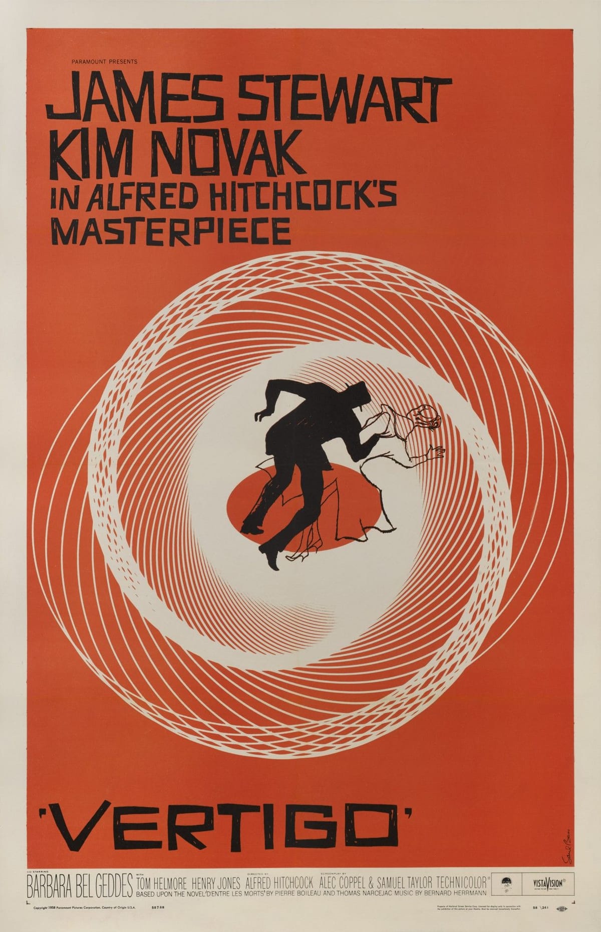 Vertigo movie poster