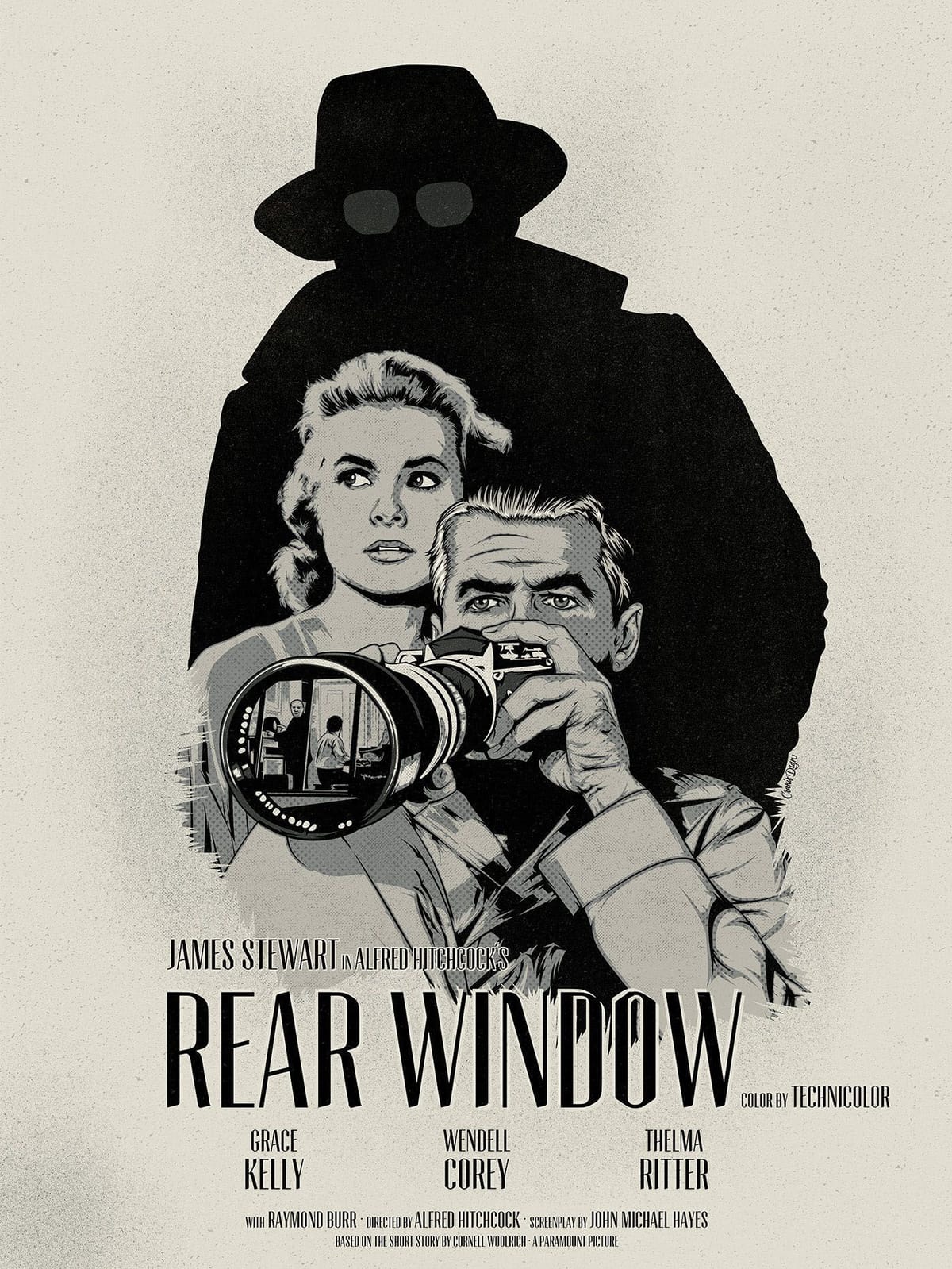 Alfred Hitchcock poster