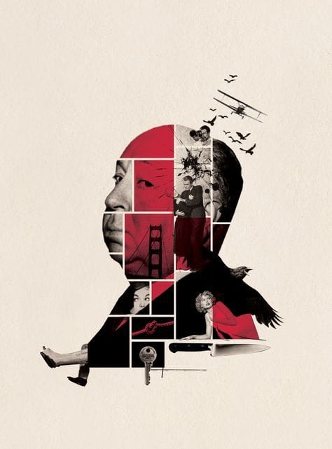 Alfred Hitchcock poster