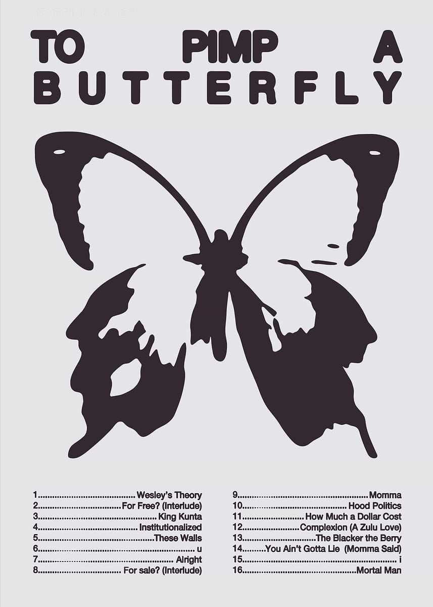 To Pimp a Butterfly Album Cover