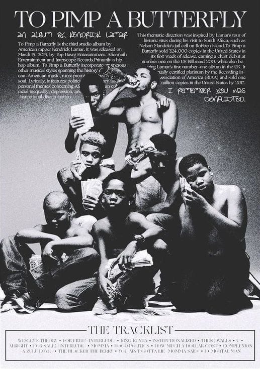 to pimp a butterfly poster