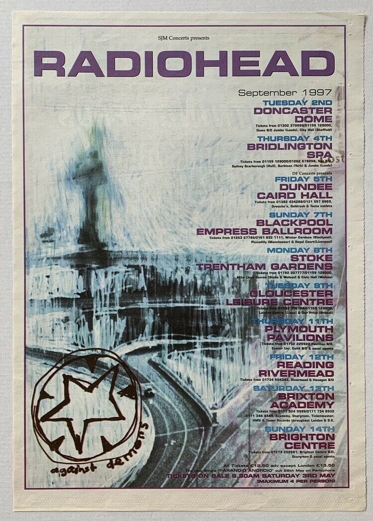 Radiohead poster