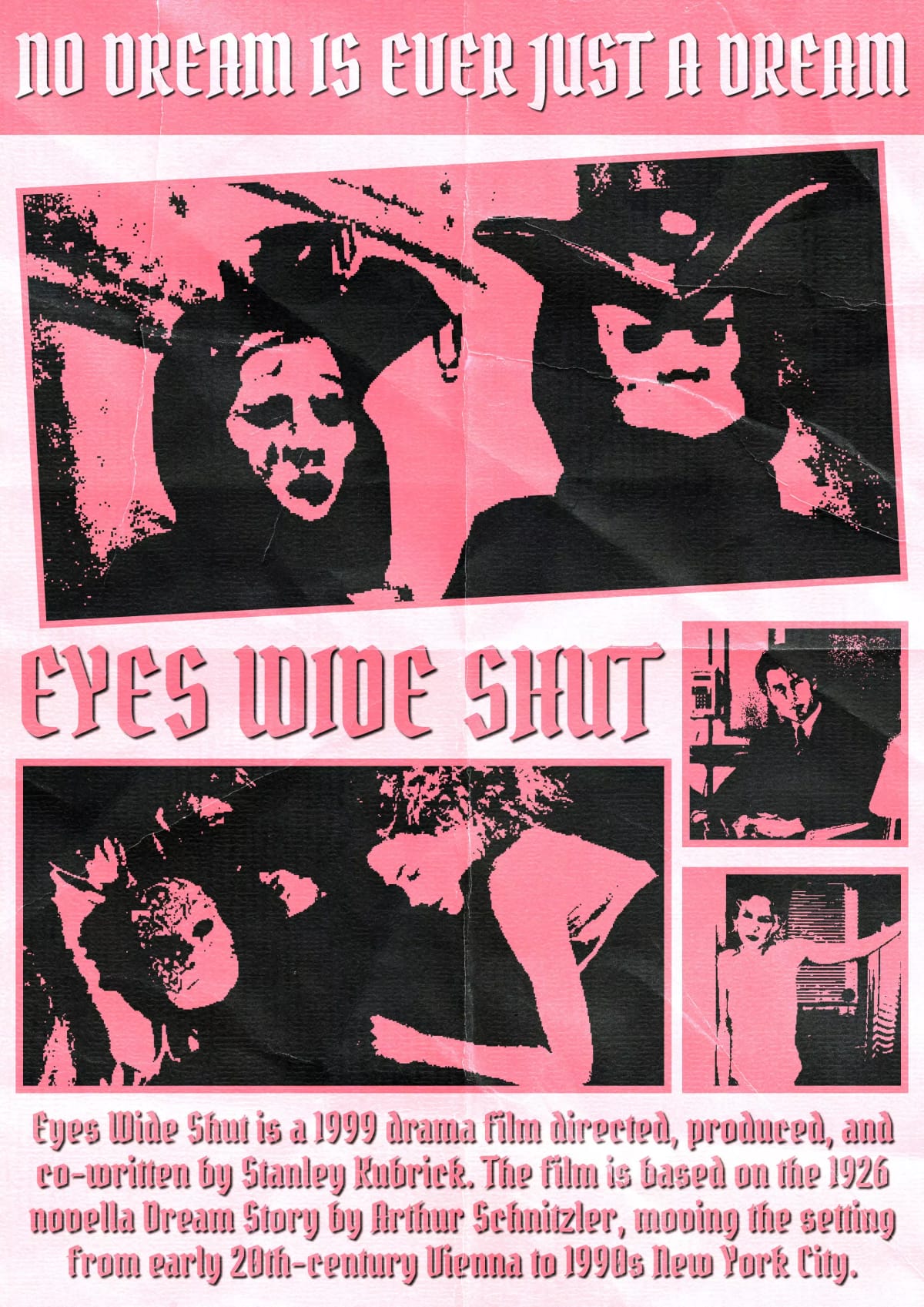 Eyes Wide Shut (1999) Movie Poster Design - Muhammad Faris Azzami