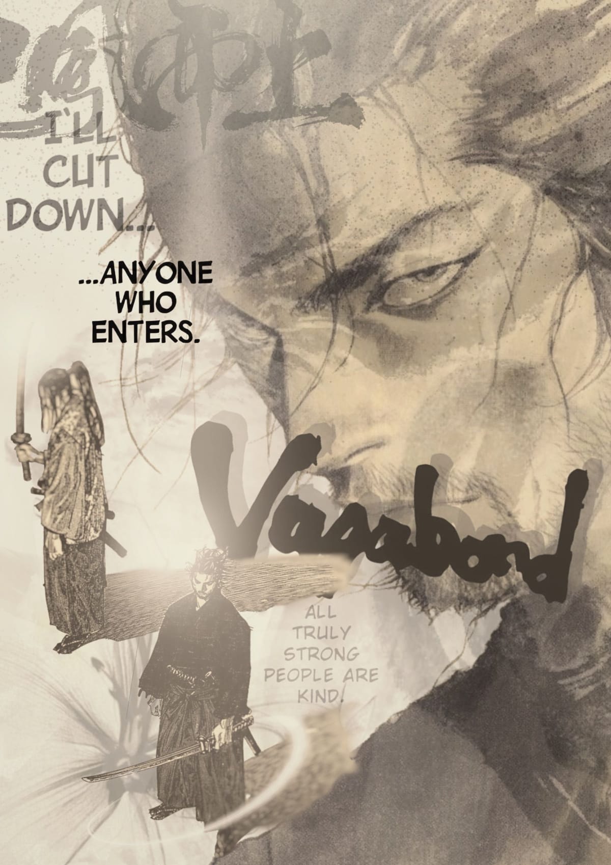 Vagabond wall print/ posterr