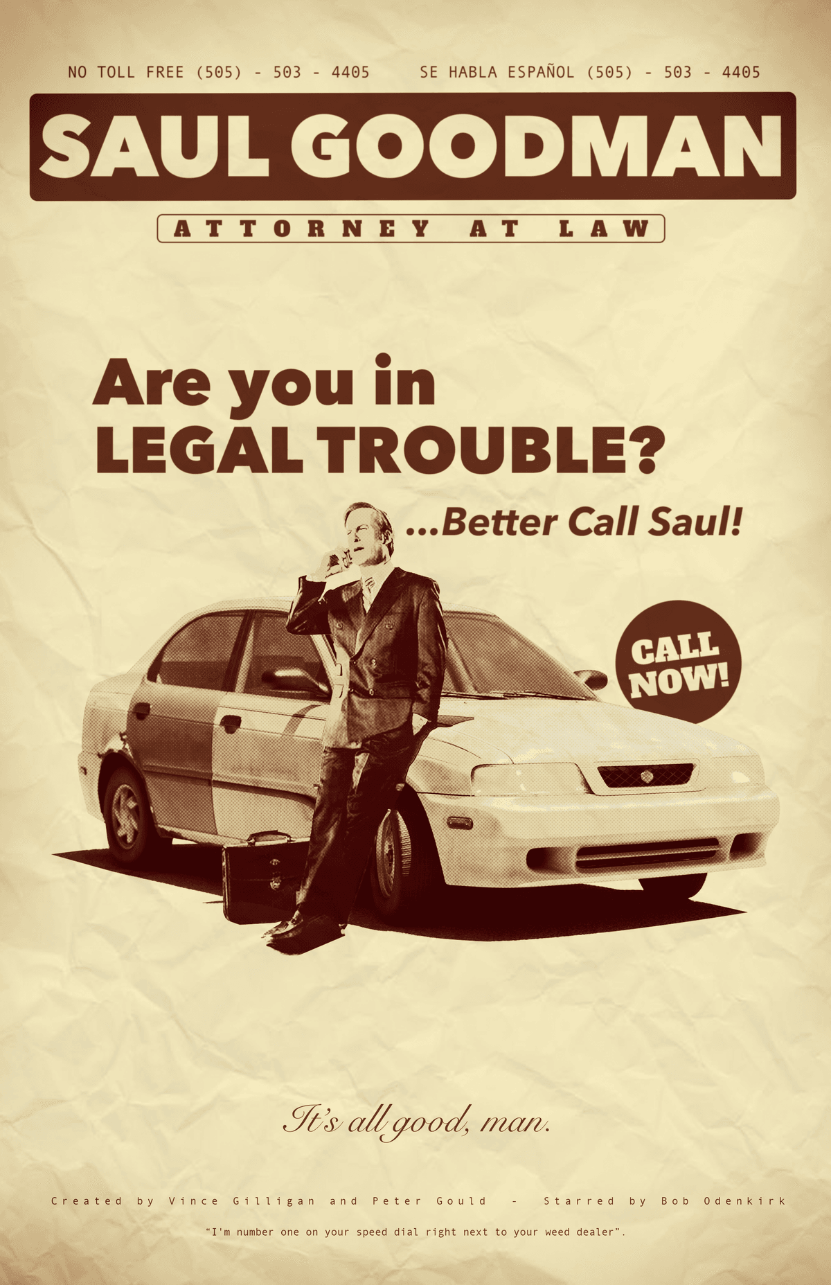 Better Call Saul! - Poster Design