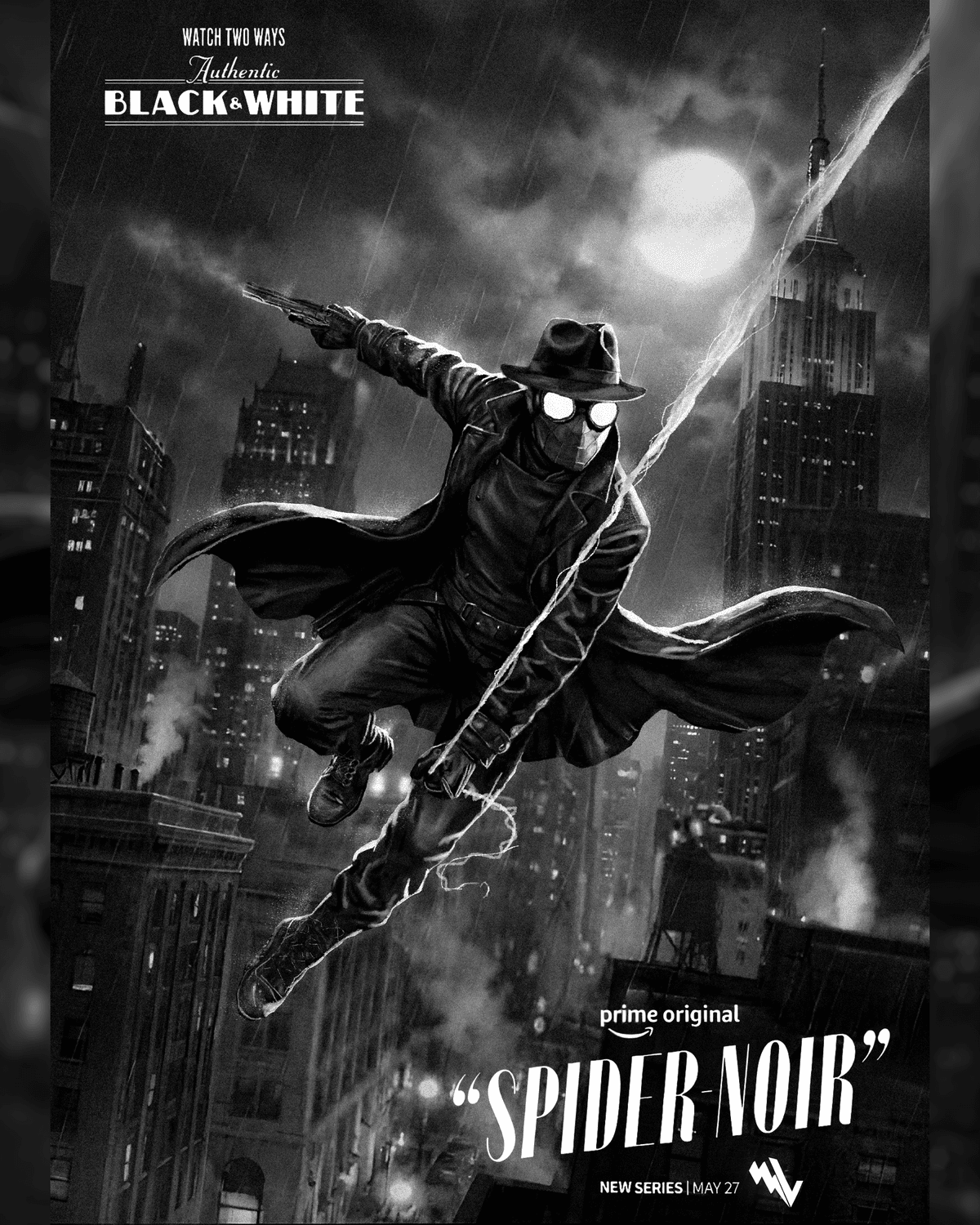 Spider-Noir Concept Art Poster