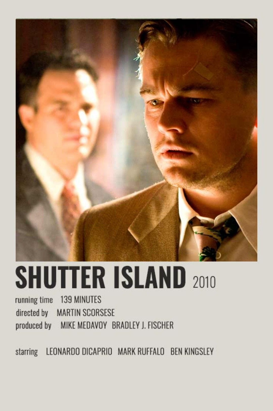 Shutter Island Polaroid Poster by Manelle