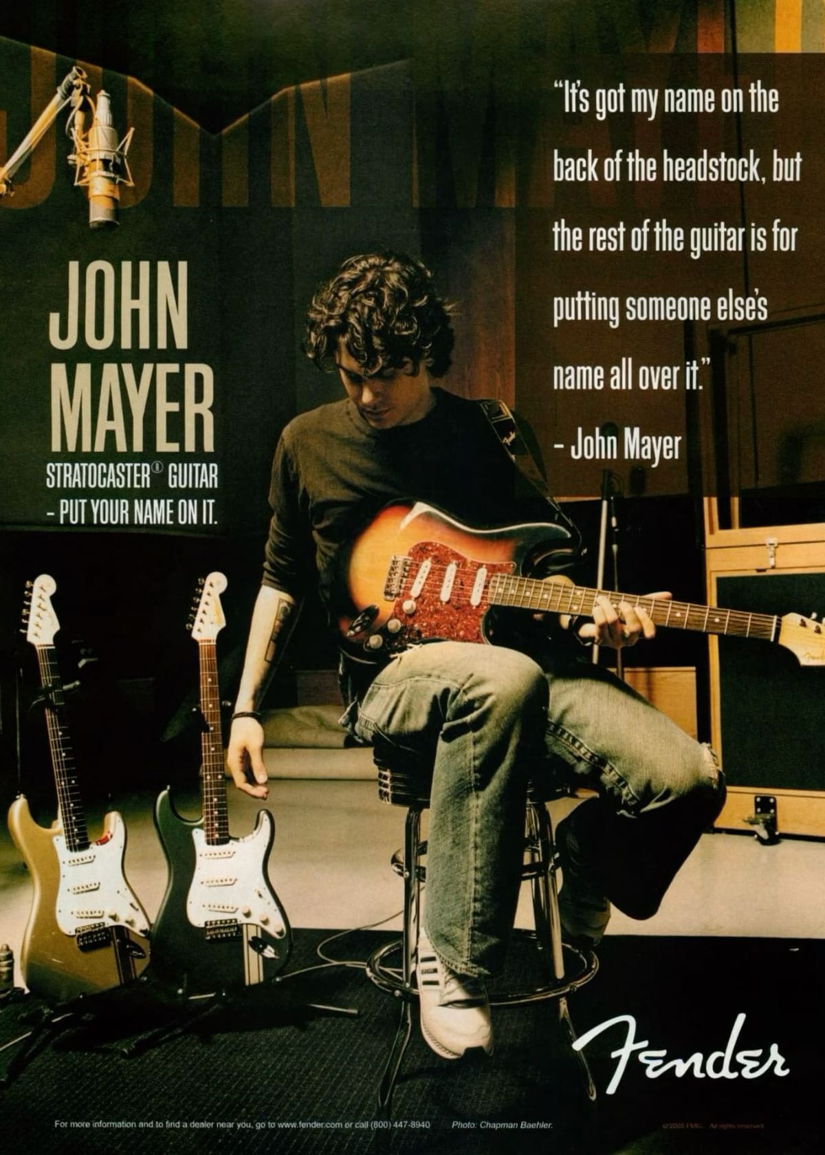 John Mayer poster