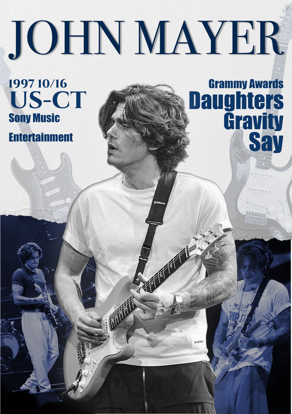 john mayer poster
