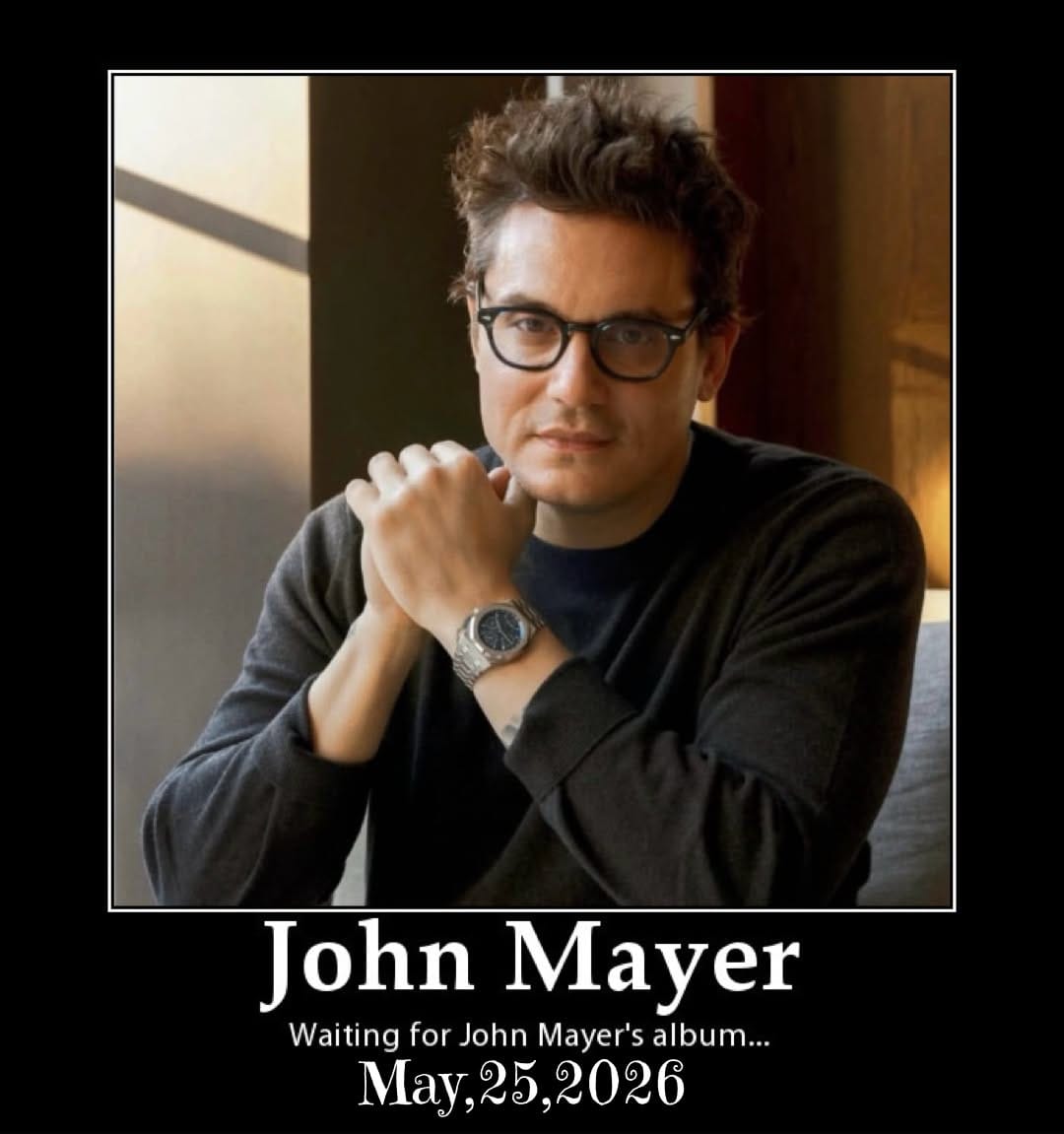 John Mayer poster