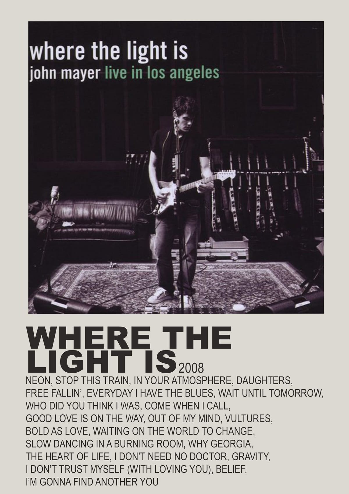 John Mayer - Where The Light Is