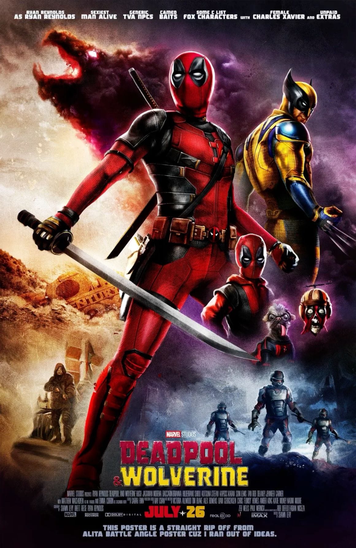 Deadpool 4 poster