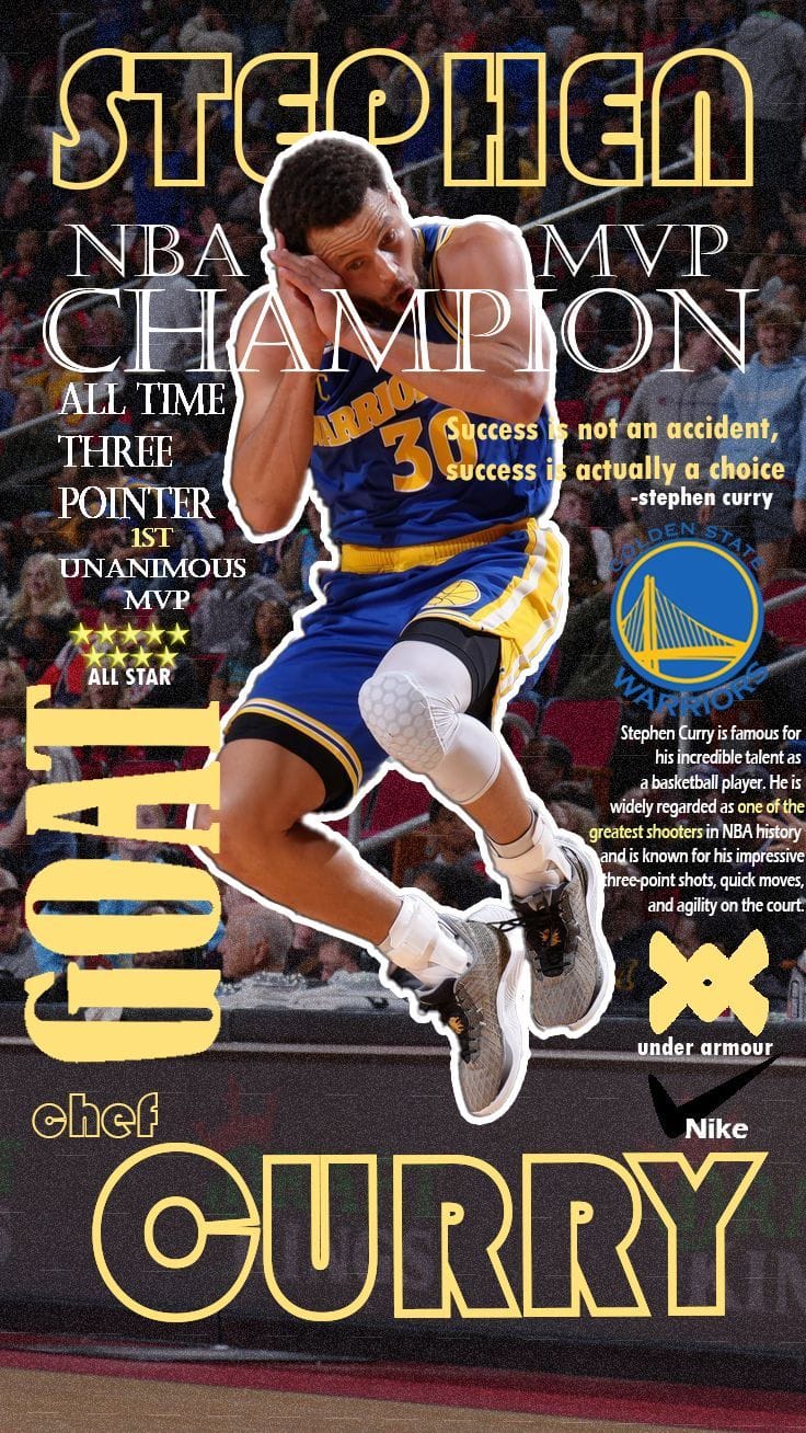 Steph Curry poster