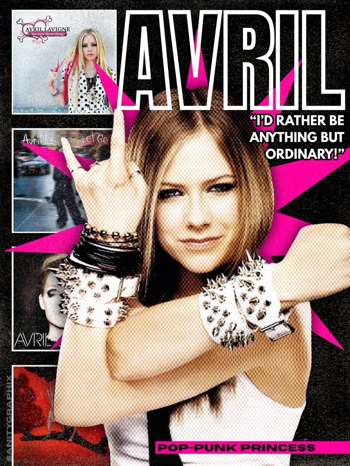 avril lavigne mag cover ☠️🎀