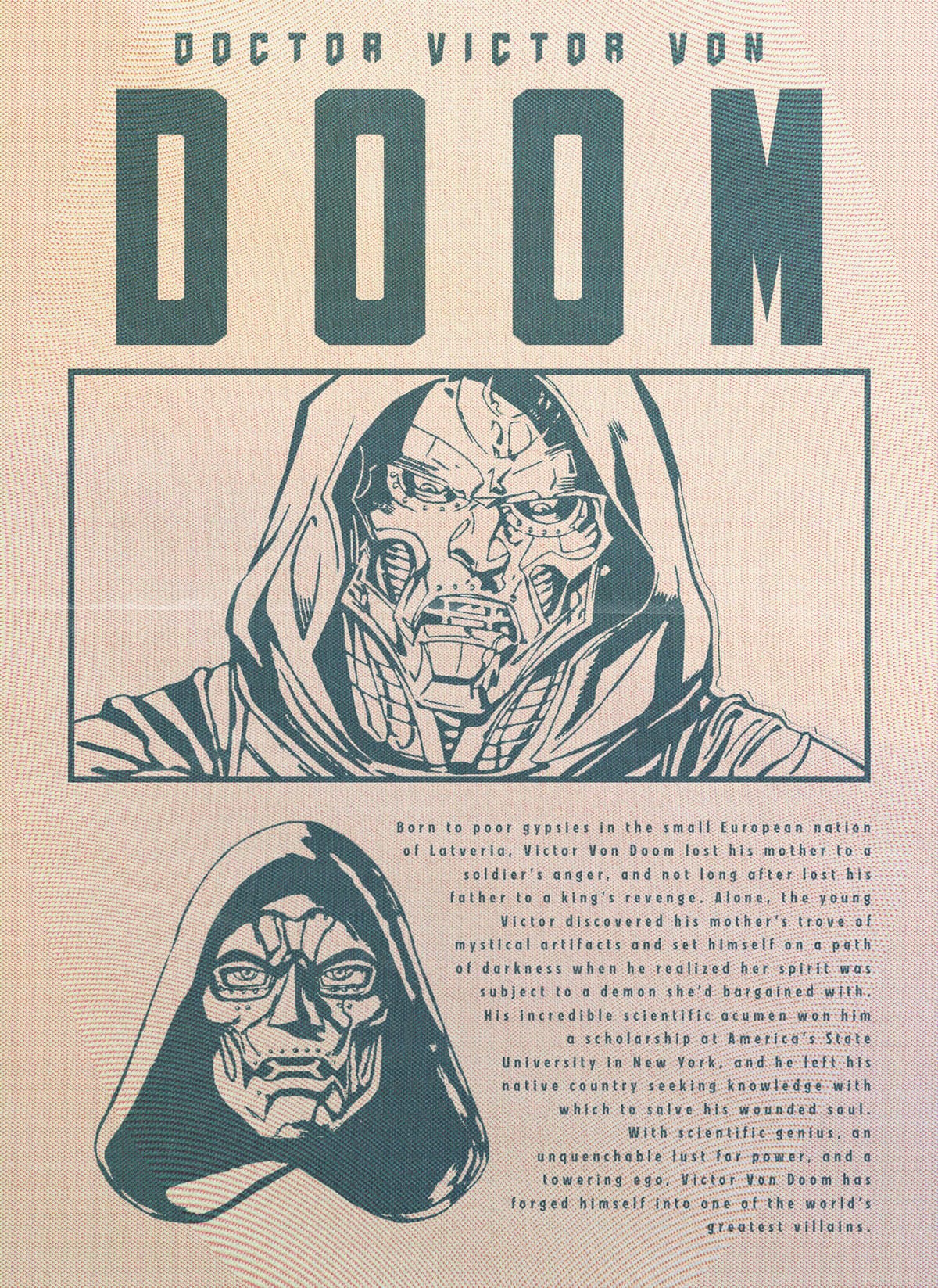 Dr Doom poster || Adobe Photoshop