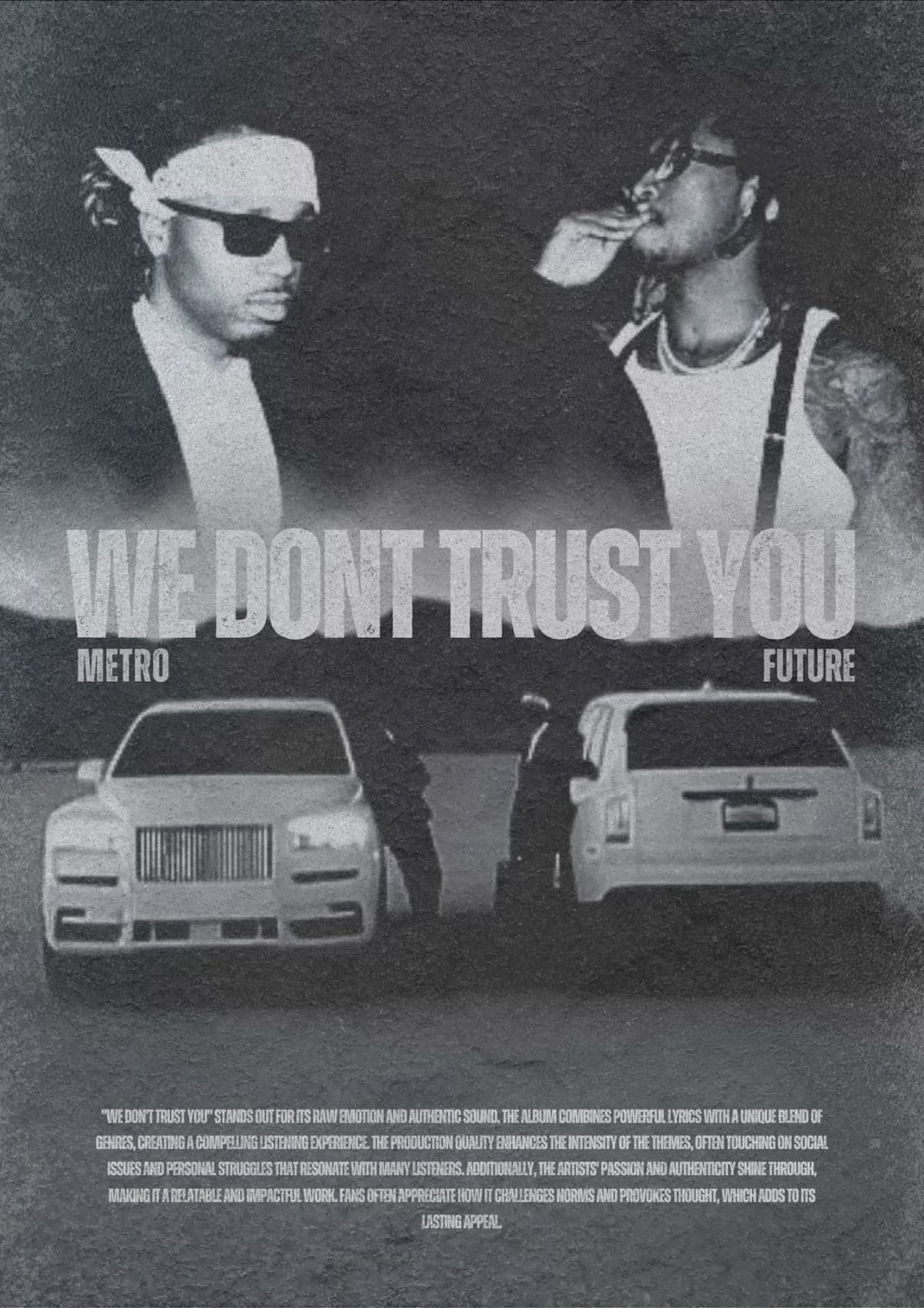 WE DONT TRUST YOU POSTER