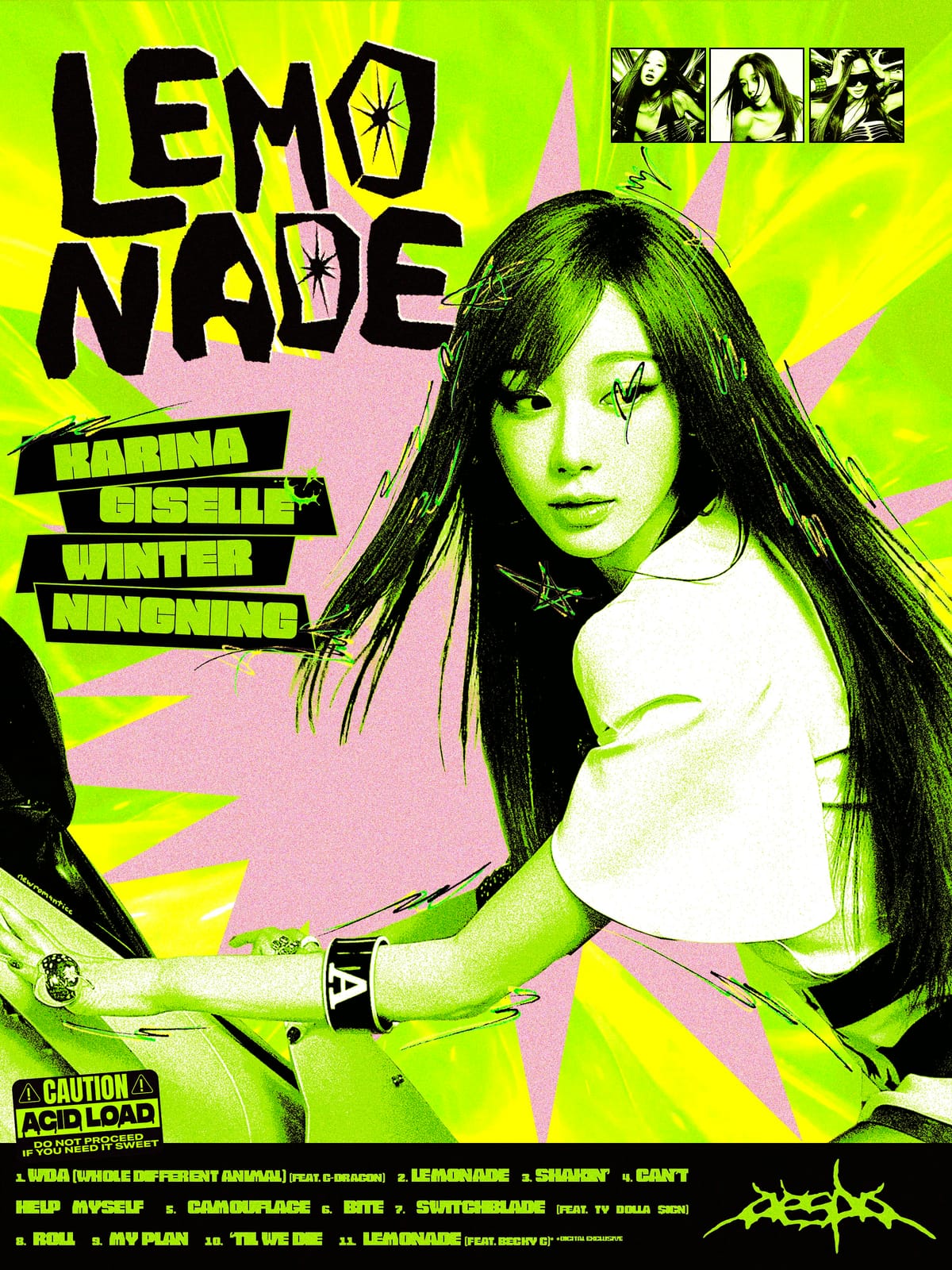 Giselle (aespa) - "Lemonade" Poster