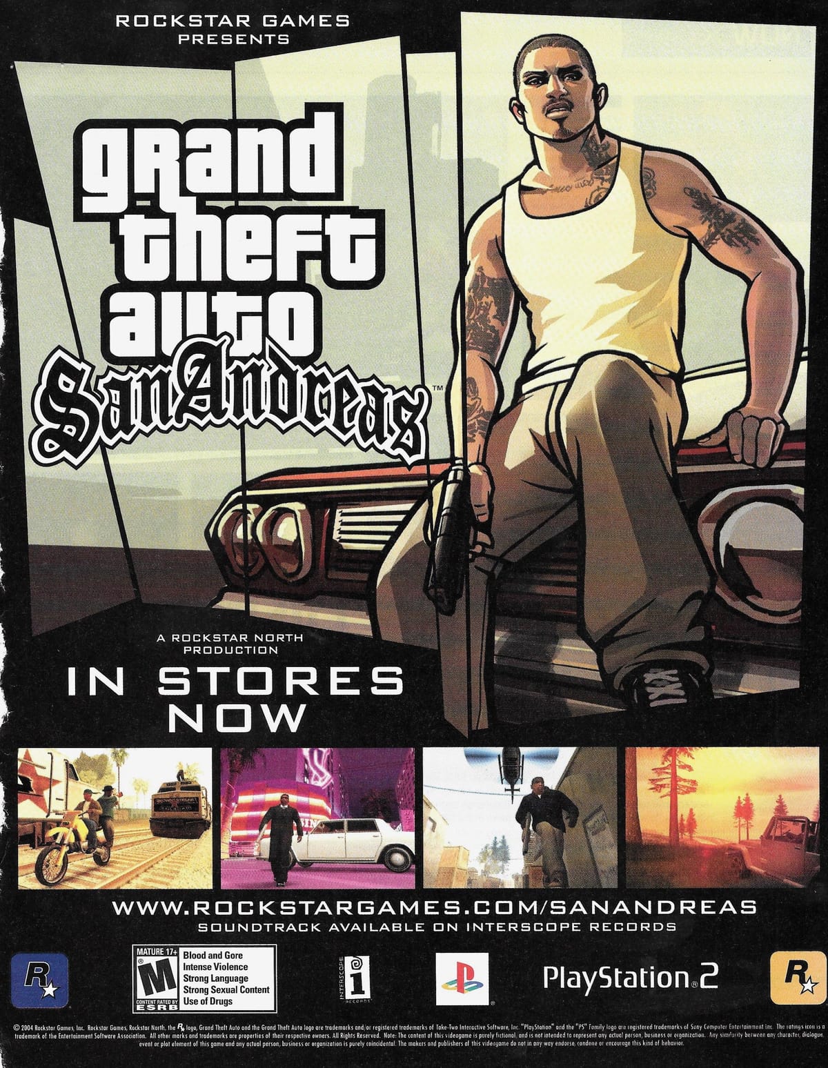 GTA San Andreas poster