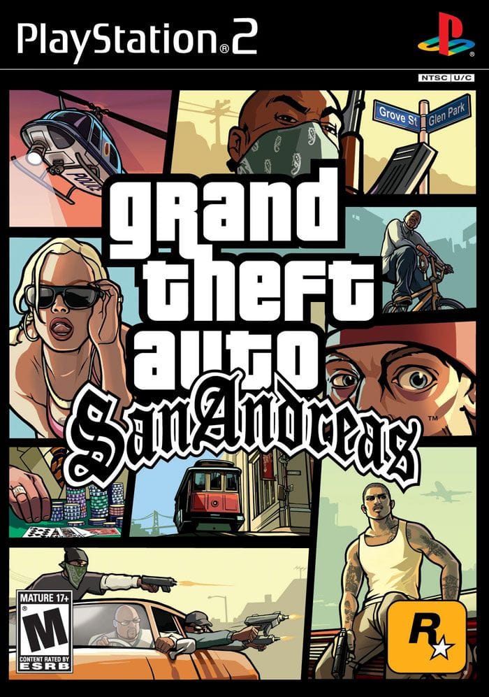 GTA San Andreas poster